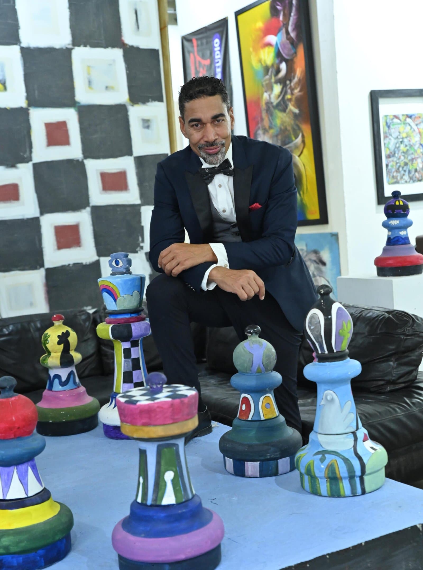 Imagen para: Oscar Abreu abre su salón al mundo de los inversionistas: noche de arte y capital