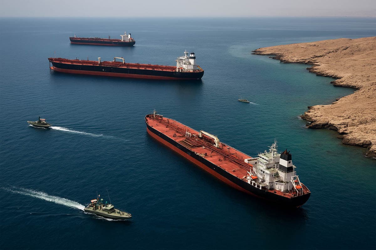 Irán suspende el paso por el Estrecho de Ormuz y dispara el riesgo en los mercados petroleros